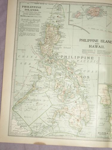 Map of Philippine Islands and Hawaii, 1903. (2)