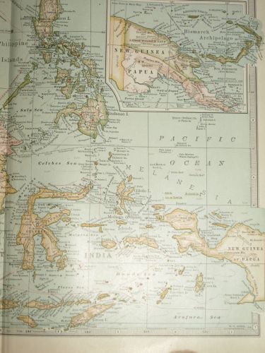 Map of East India Islands, 1903. (3)