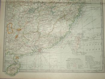 Map of China, Eastern Part, 1903. (3)