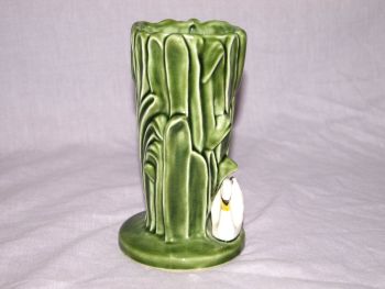 Sylvac Pottery Swan Vase, 4377. (4)