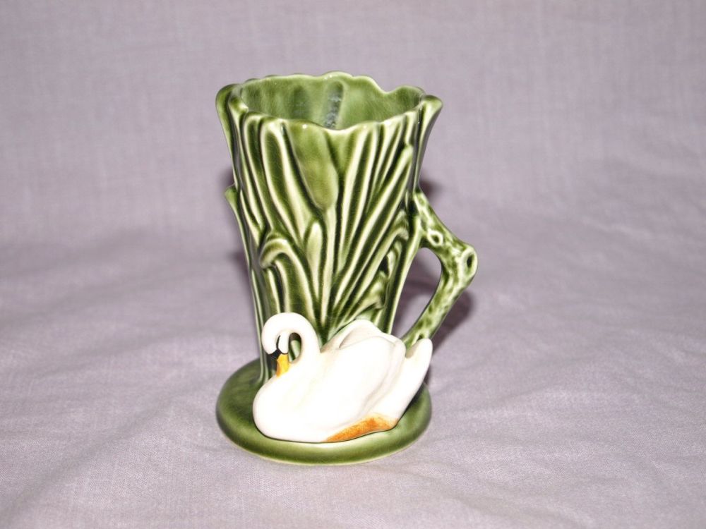 Sylvac Pottery Swan Vase, 4385.