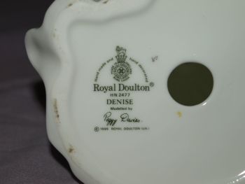 Royal Doulton Figurine Denise HN2477 . (7)