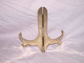 Brass Plate, Picture Display Stand. (3)