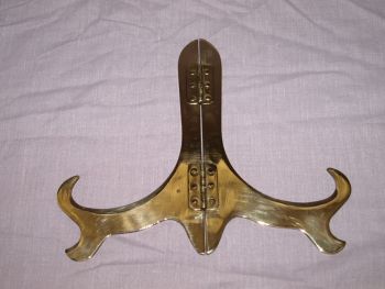 Brass Plate, Picture Display Stand. (4)