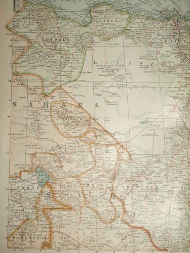 Map of Africa, North East Part, 1903. (2)