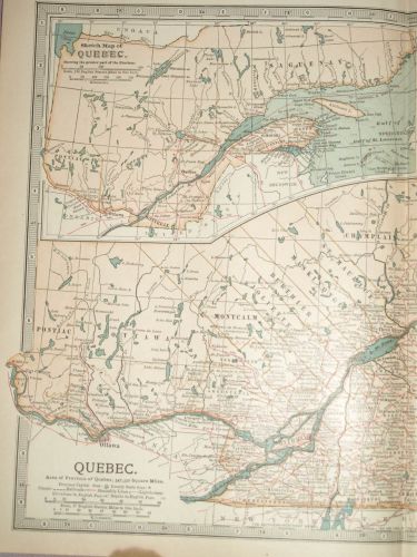 Map of Quebec, 1903. (2)