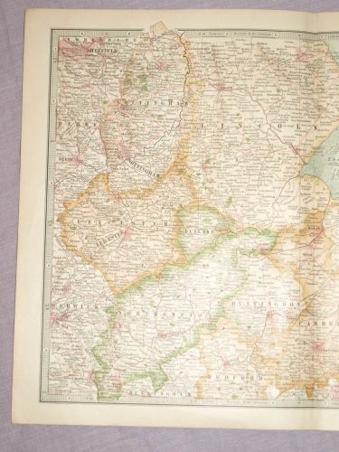 Map of The East of England, 1903. (2)