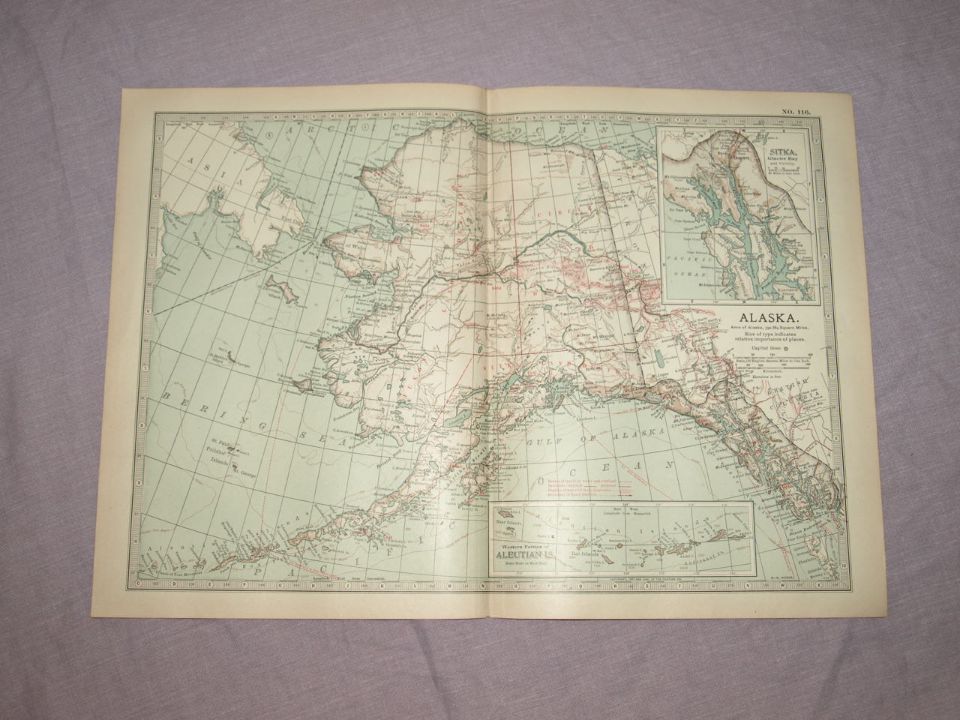 Map of Alaska, 1903.