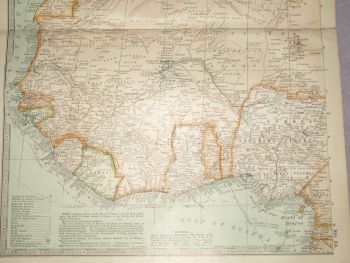 Map of North West Africa, 1903. (3)
