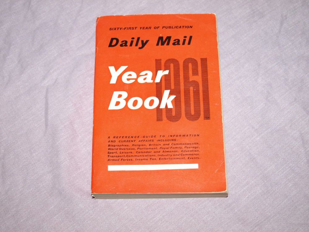 Daily Mail Year Book 1961.