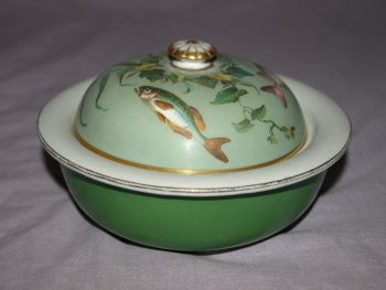 Victorian Style Lidded Soap Dish. (2)