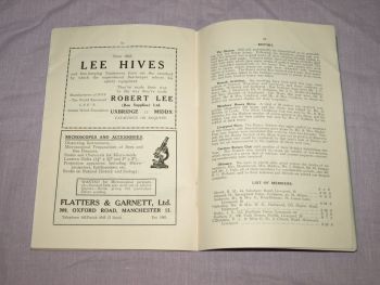 The Lancashire Bee Keepers Association Year Book 1955. (7)