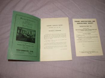 The Fifty Eighth Annual Formby Show Guide Book, 1951. (2)
