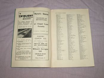 The Fifty Eighth Annual Formby Show Guide Book, 1951. (3)
