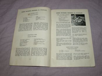 The Kenwood Chef Instruction and Recipe Booklet, 1950s. (3)
