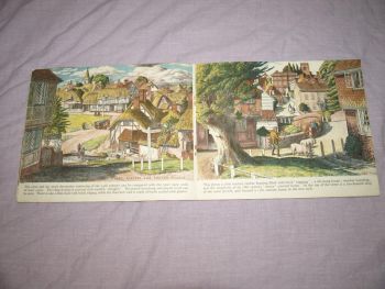 Village and Town by S.R.Badmin a Puffin Picture Book. (6)