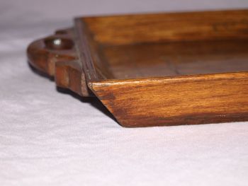 Hardwood Serving Tray With Brass Inlay (6)