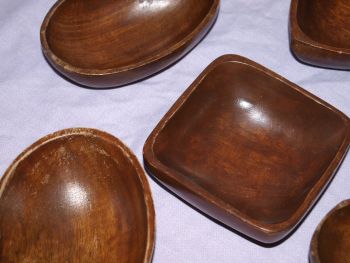 Job Lot of Small Wooden Bowls. (2)