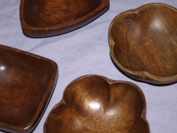 Job Lot of Small Wooden Bowls. (3)