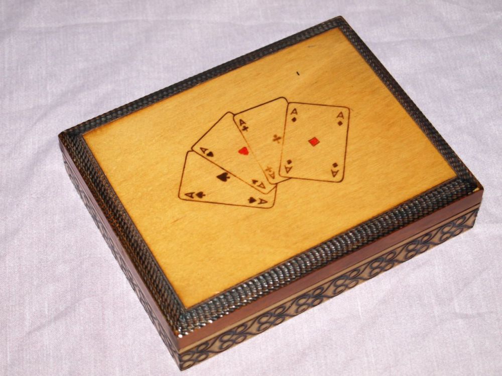 Pokerwork Playing Card Box.
