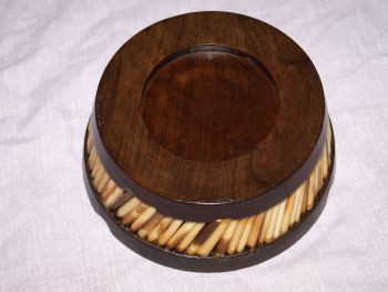Porcupine Quill and Hardwood Ashtray #2 (5)