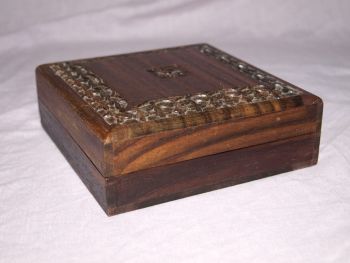 Carved Wooden Jewellery Box Joyce Spiro. (3)