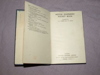 Motor Engineers Pocket Book 1961. (4)
