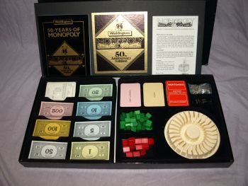 Monopoly Board Game 50th Anniversary Edition. (3)