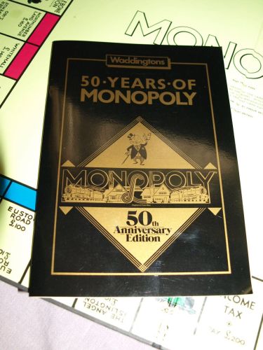 Monopoly Board Game 50th Anniversary Edition. (7)