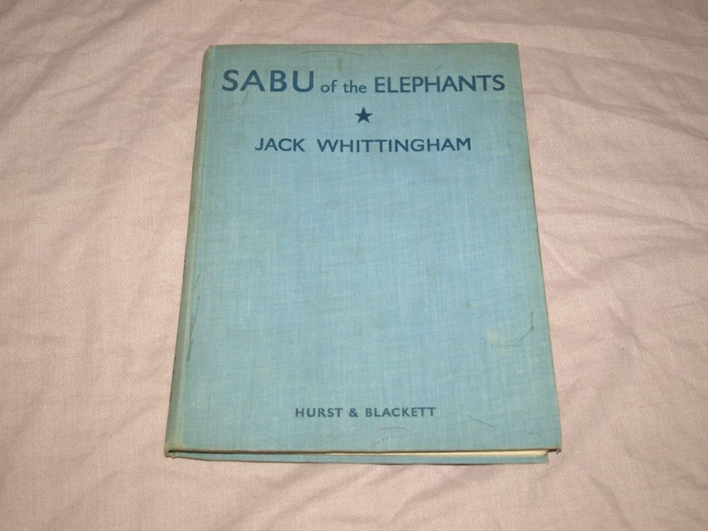 Sabu Of The Elephants by Jack Whittingham.