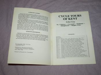Cycle Tours of Kent Book 1 by John Guy (2)