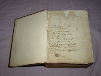 Holy Bible, Richard Ware &amp; John Baskett Edition, 1733. (2)