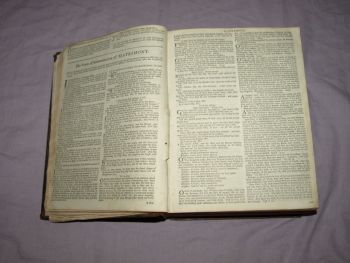 Holy Bible, Richard Ware &amp; John Baskett Edition, 1733. (7)
