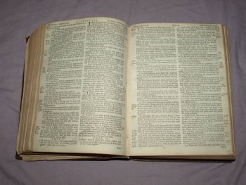 Holy Bible, Richard Ware &amp; John Baskett Edition, 1733. (13)