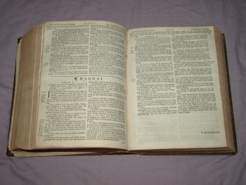 Holy Bible, Richard Ware &amp; John Baskett Edition, 1733. (14)