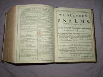 Holy Bible, Richard Ware &amp; John Baskett Edition, 1733. (18)