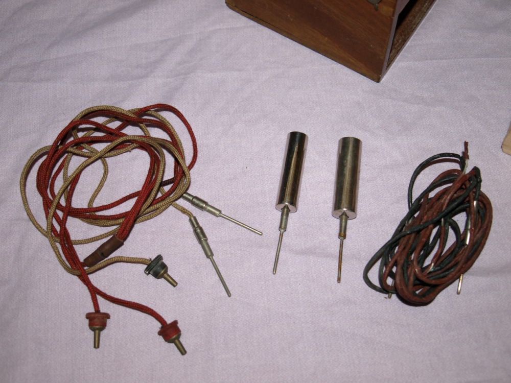 Edwardian Medical Electric Shock Therapy Machine.