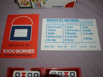 1000 Bournes Card Game, 1000 Terminals, Dujardin. (5)