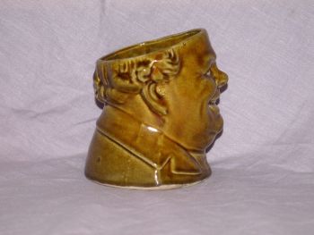 Vintage Ceramic Face Head Pot Planter (4)