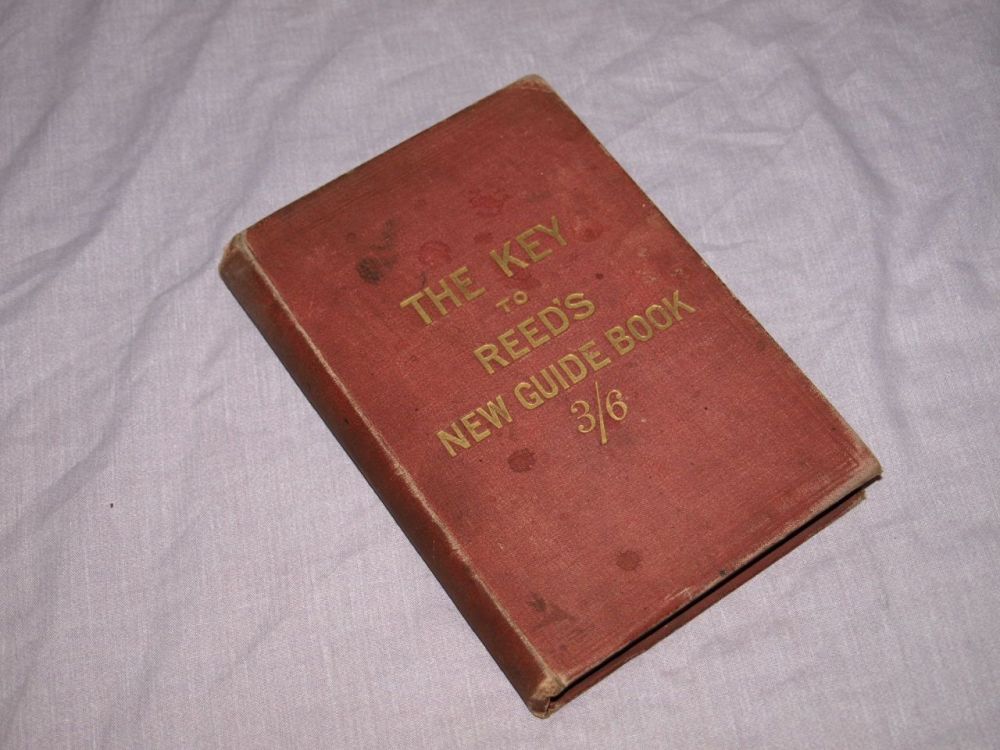 The Key To Reed’s New Guide Book, Hardback 1889.