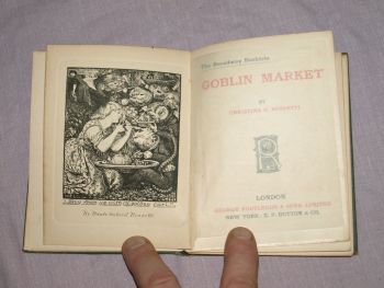 Goblin Market Christina G. Rossetti, Broadway Booklets (3)