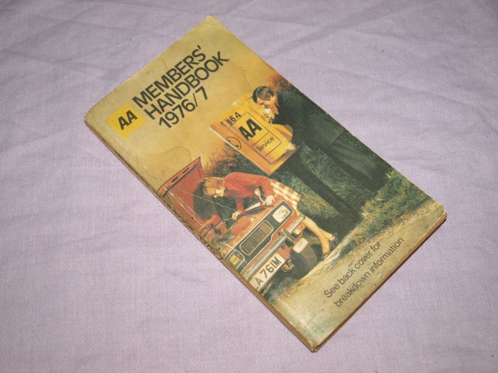 AA Members Handbook 1976/77
