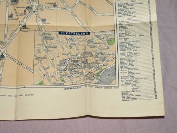 Picture Map of London by Samuels Ltd, 1950s. (5)