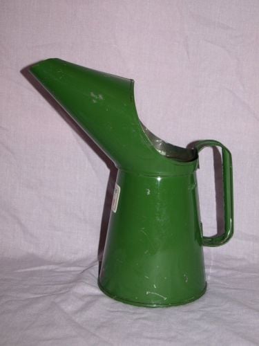 Vintage Halfords Castrol Oil Pourer Jug. (3)