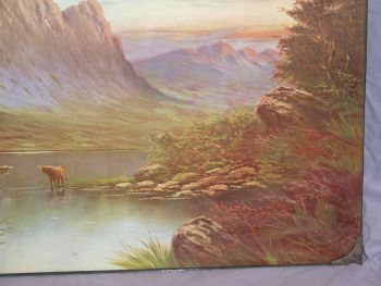 Pair of Scottish Loch Landscape Prints Signed McGregor. (5)