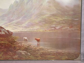 Pair of Scottish Loch Landscape Prints Signed McGregor. (6)