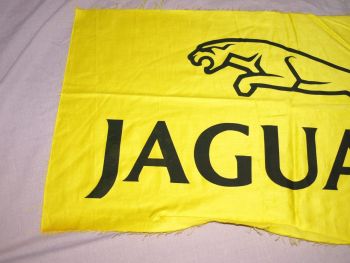 Jaguar Logo Print. Yellow and Black. (2)