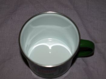 Castrol Motor Oil, Green Enamel Mug. (5)