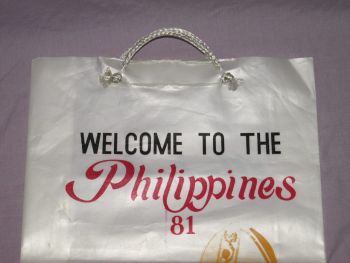 Welcome To The Philippines 81 Pope John Paul II Carrier Bag. (2)