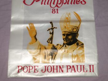 Welcome To The Philippines 81 Pope John Paul II Carrier Bag. (3)